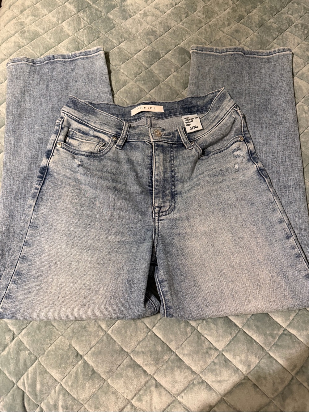 Eunina Light Wash Jeans - size 3